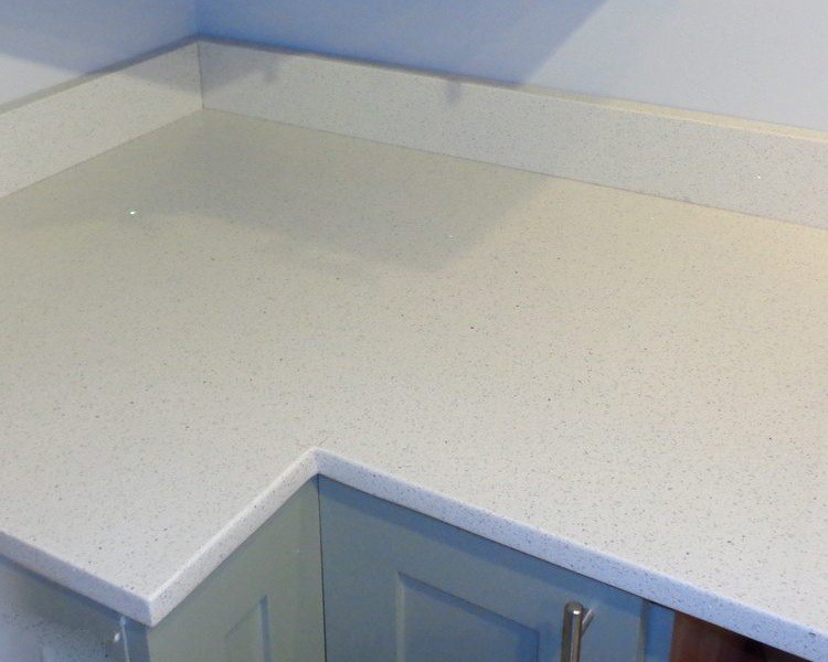 White Crystal Quartz table