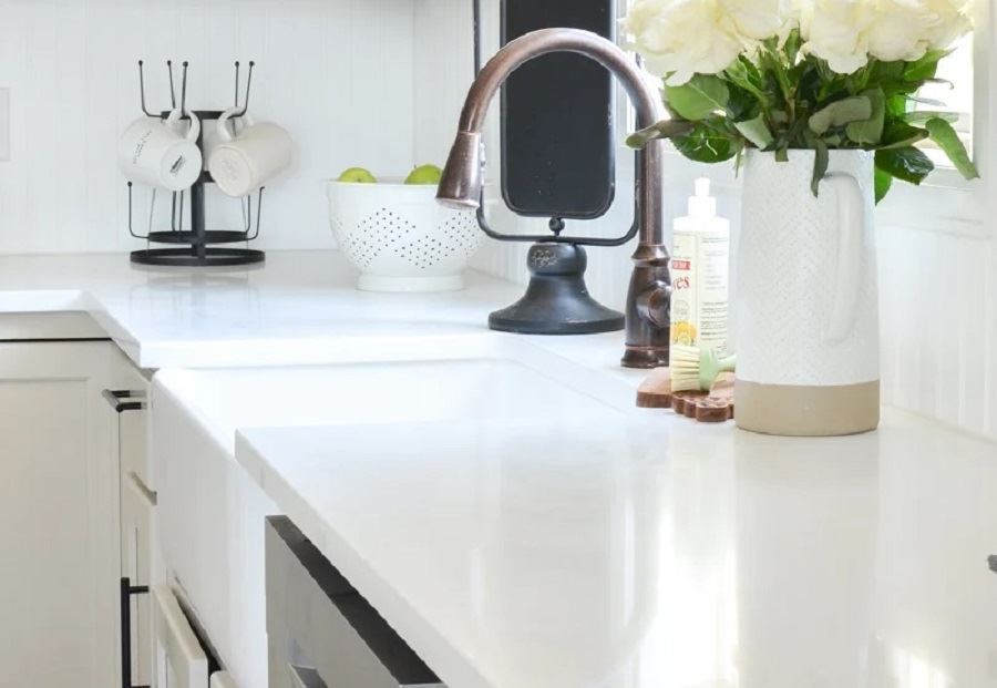 White Quartz Kitchen Countertop Review White Quartz Kitchen Countertop Review