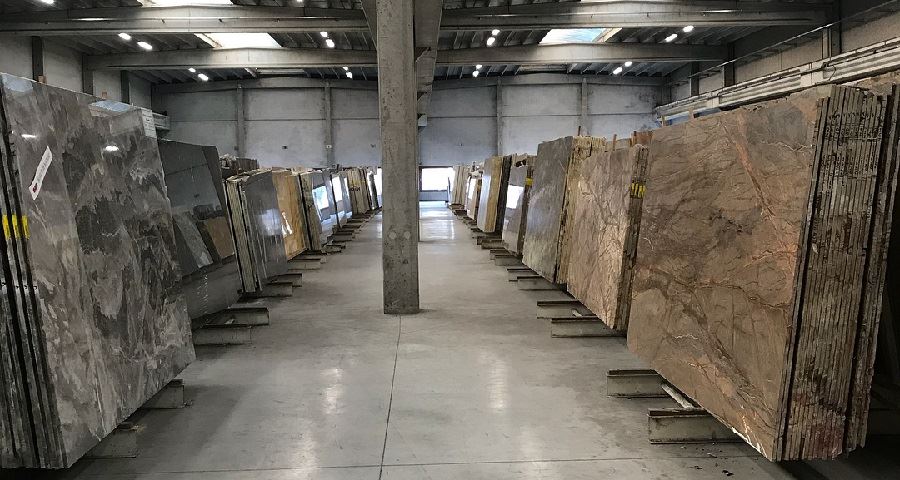 Rainforest brown granite factory