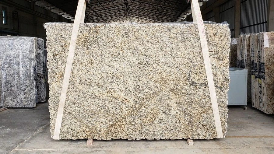 Santa Cecilia granite slab