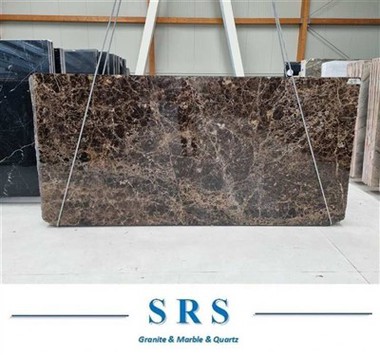 Dark Emperador Marble Slab Kbir
