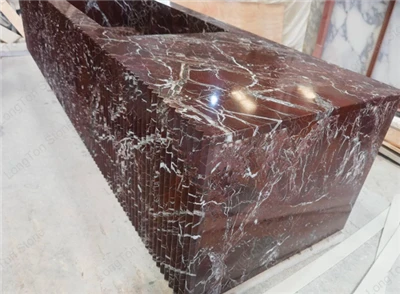 Naturali Rosso Levanto Irħam Sink Għall-Kamra tal-banju