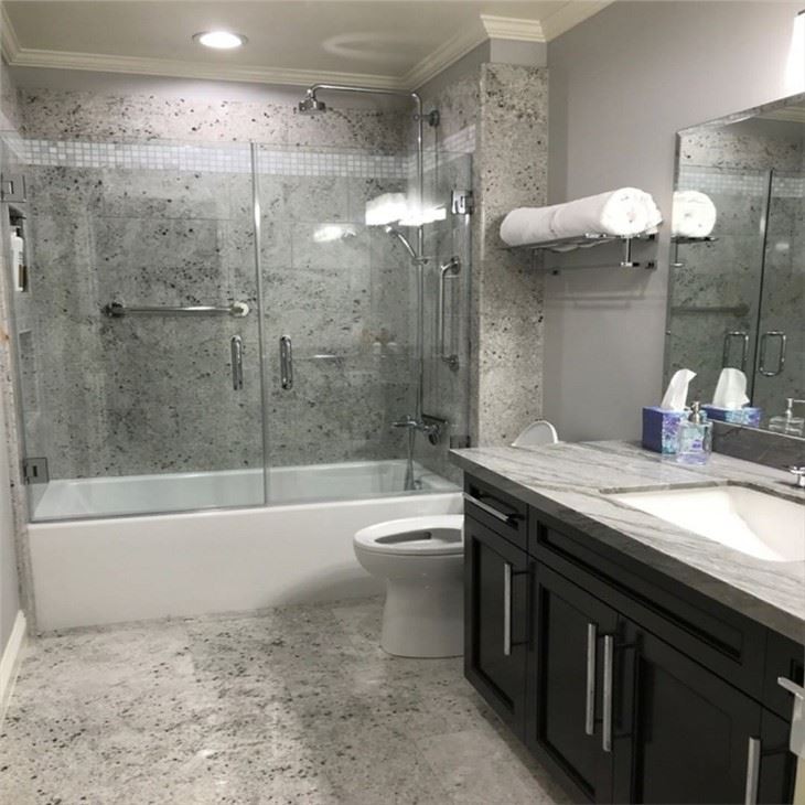Kashmir White bathroom