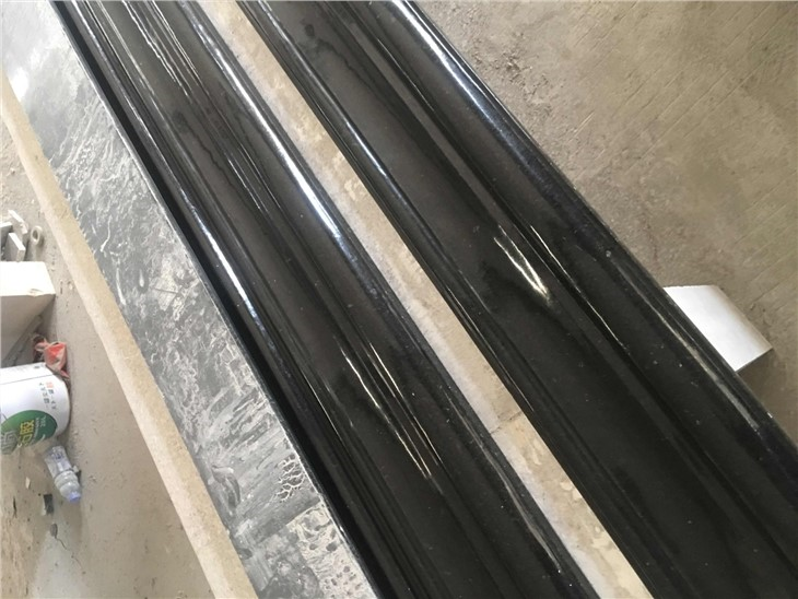 Absolute Black Premium Granite Leathered Honed/matte Polished Flamed Finish