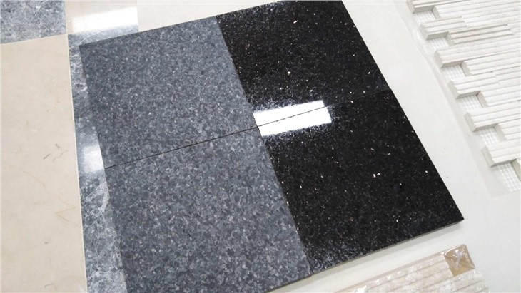 Absolute Black Premium Granite Leathered Honed/matte Polished Flamed Finish