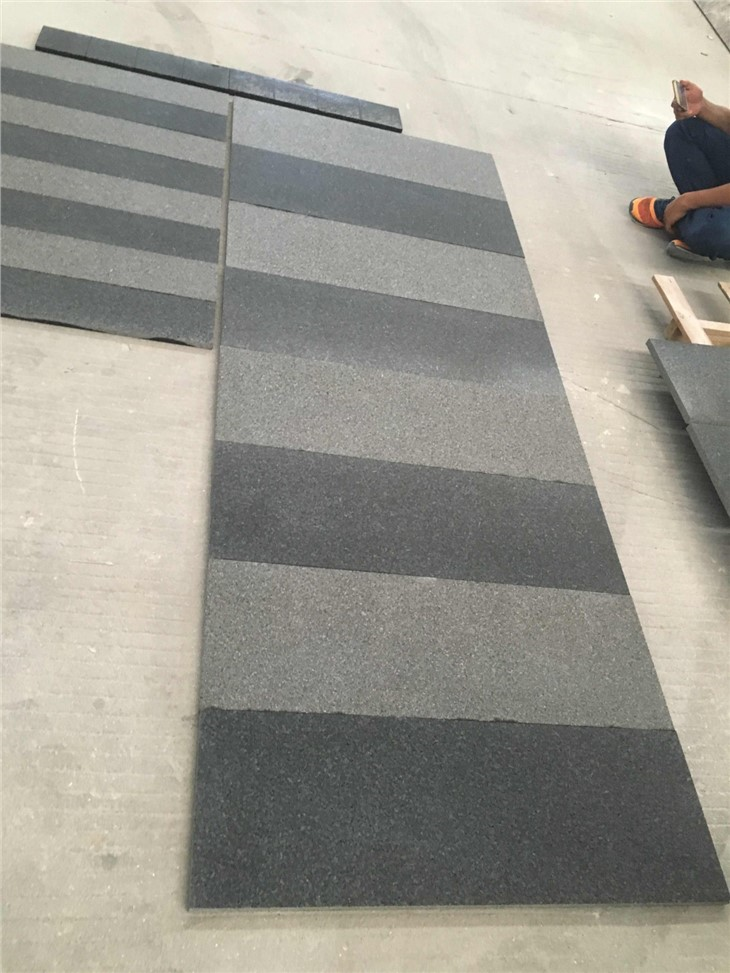 Absolute Black Premium Granite Leathered Honed/matte Polished Flamed Finish