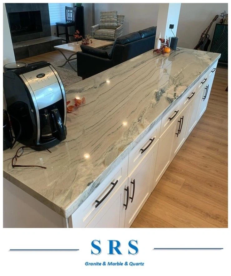Fantasy Macaubas Irħam Għal Countertop/Kitchen Top