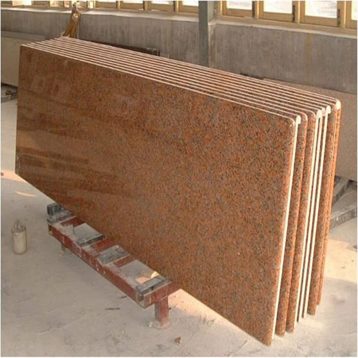 G562 Maple Aħmar Granit Għall-Countertops tal-Kċina