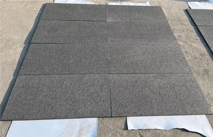 G684 Black Basalt Cube/Cobble/ Paving Stone For Landscape Garden Square Project