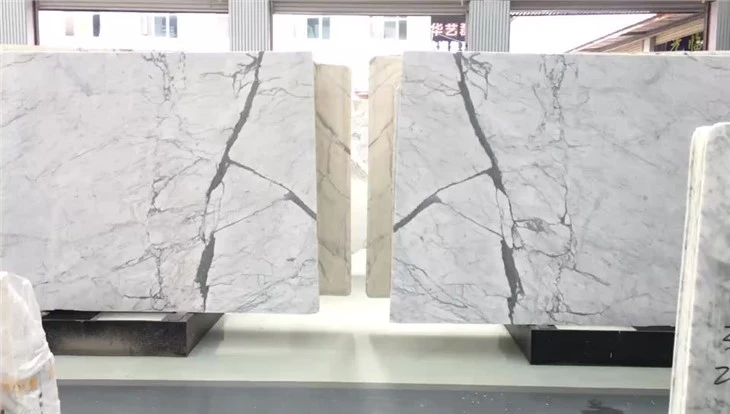 Italy Calacatta White Marble Price Slabs