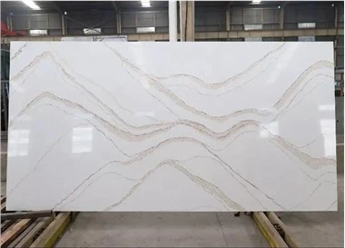 Calacatta Gold Quartz Slab 1105M