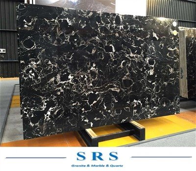 Irħam Iswed Illustrat tas-Silġ tas-Seklu Għall-Countertops/Vanitytops/Disinn tal-Lukanda/Paviment/Ħajt