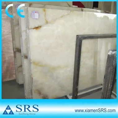Kwalità White Onyx Marble Slabs